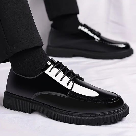 Casual And Party Wear Shinning Black Formal Shoes
