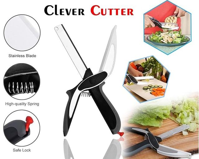 2-in-1 Clever Cutter Food Chopper