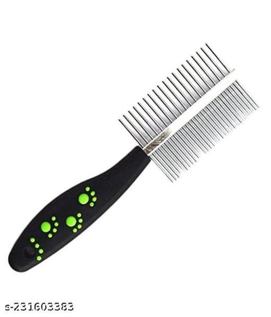 Stainless Steel Double Sided Flea Comb For Pet