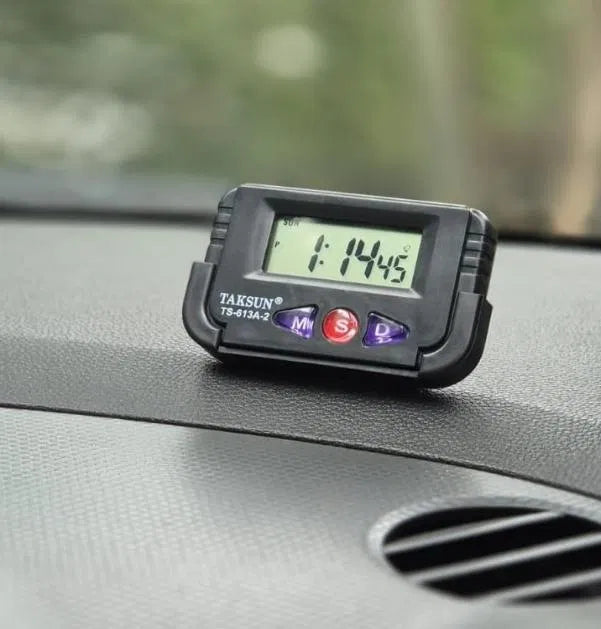Digital Black Stopwatch with Flexible Stand