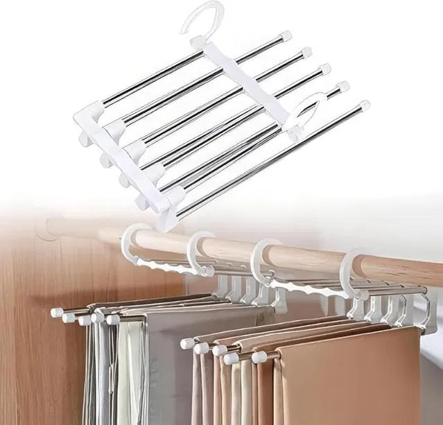 Multi-Layer Steel Foldable Hangers for Clothes Hanging