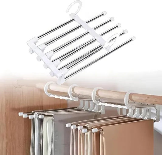 Multi-Layer Steel Foldable Hangers for Clothes Hanging