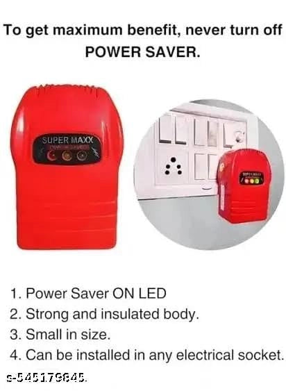 Max Power Saver Device for Home With LED Indicator