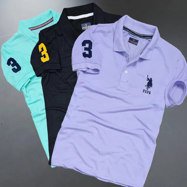 Polo Men's Tshirt (Pack of 3)