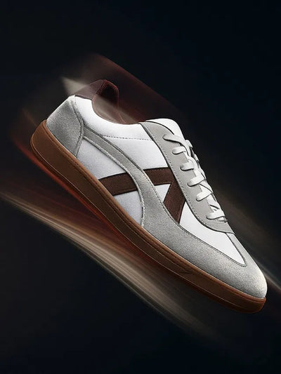 Bewakoof Men's Rippers Asphalt Color Block Low-Top Sneakers.