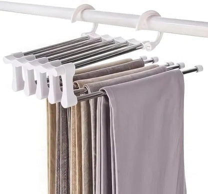 Multi-Layer Steel Foldable Hangers for Clothes Hanging