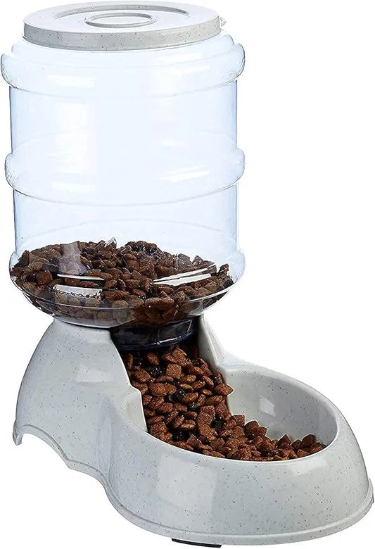 Self-Dispensing Pet Food Dispenser With Large Capacity