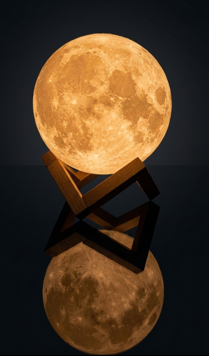 Premium 3D Moon Ambient Lamp