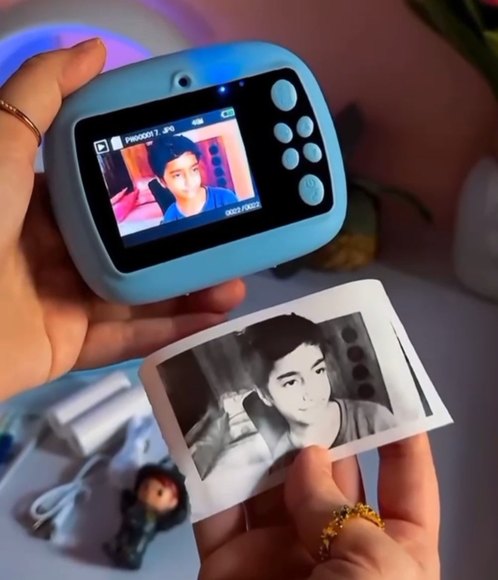 BAIRNINO Kids Instant Print Camera