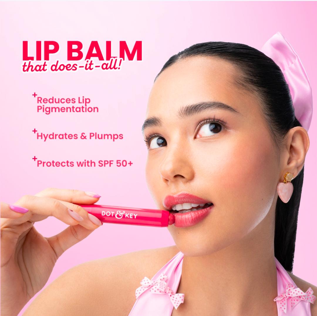 Dot & Key Meltie Lip Balm (Strawberry Glaze)