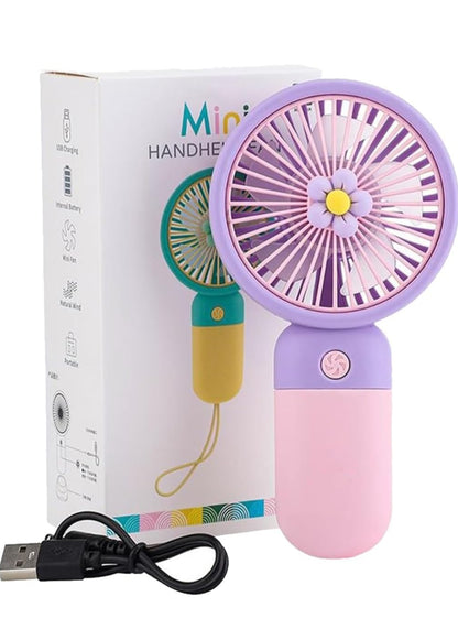 Portable Mini Rechargable Fan