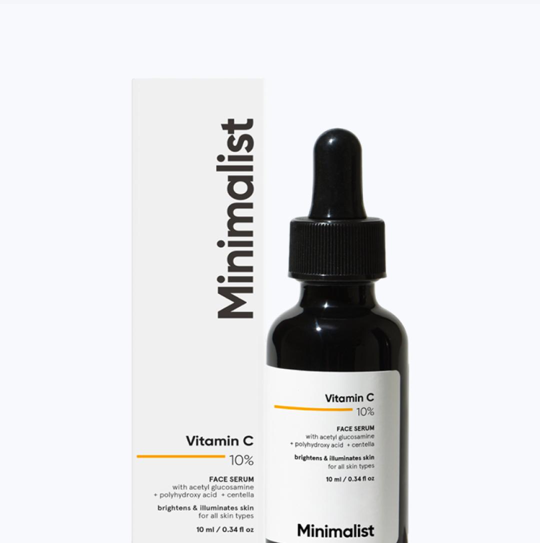 Minimalist 10% Vitamin C Brightening & Illumination Face Serum