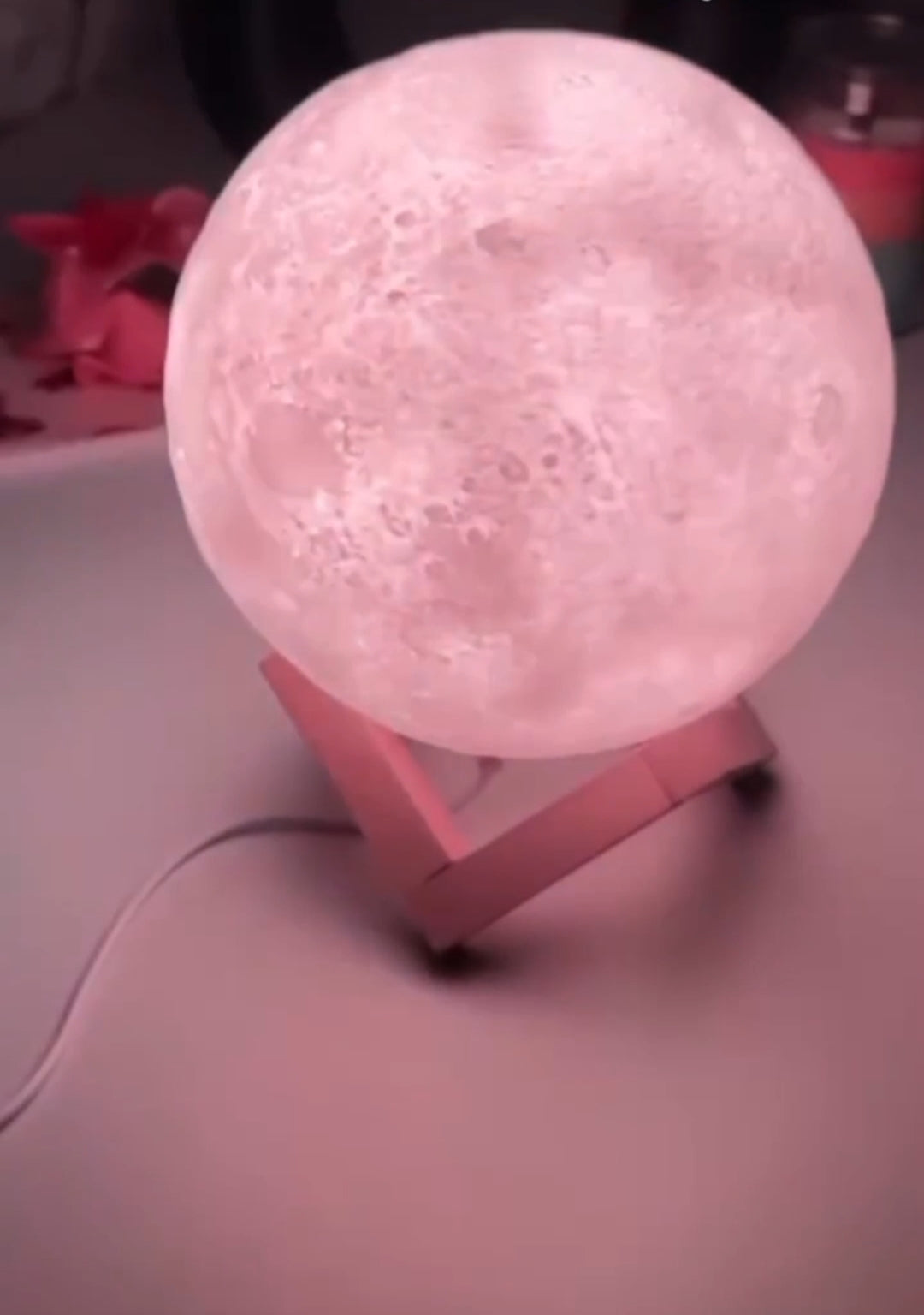 Premium 3D Moon Ambient Lamp